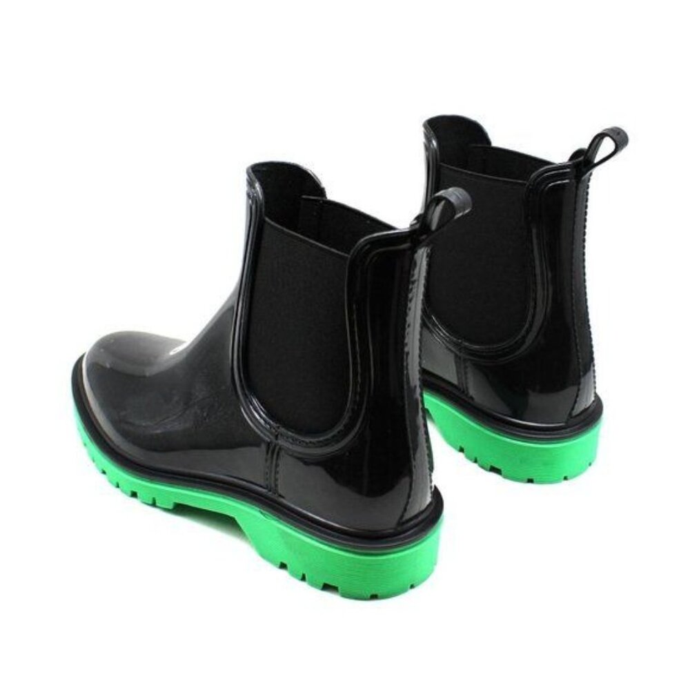 Inc International Concepts Black/Green Boots - Picture 3 of 6